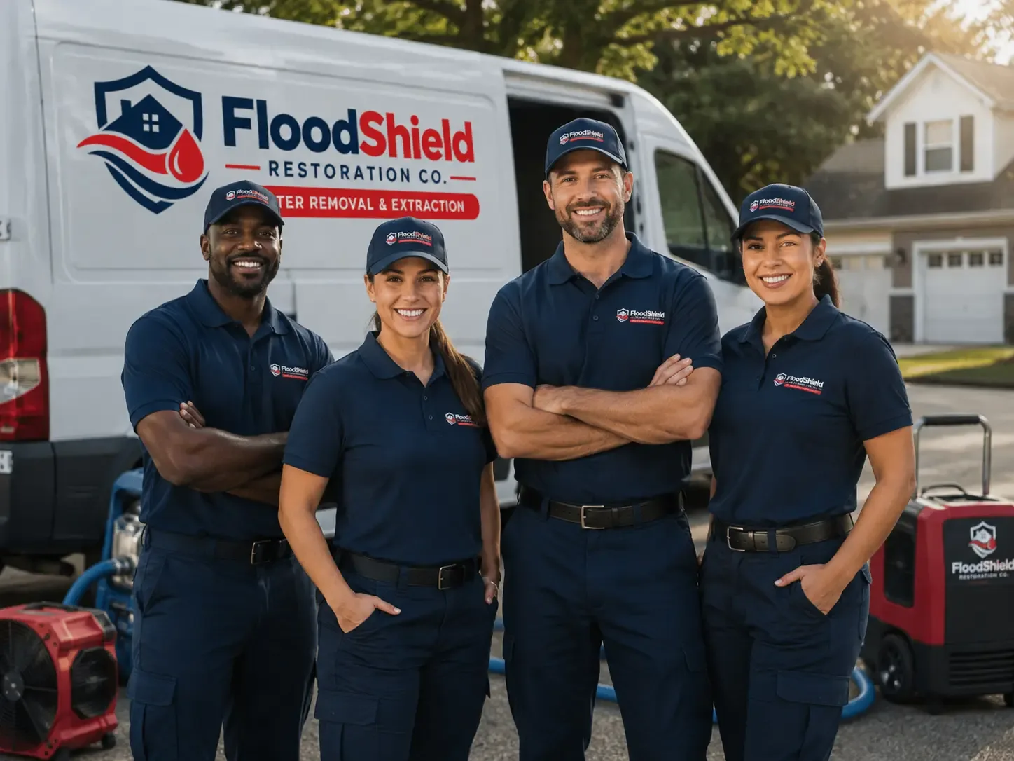 Flood Damage Restoration company in Pentress, WV